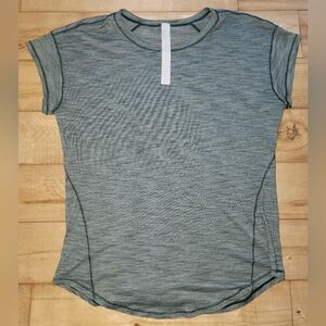 lululemon athletica Gray Short Sleeve Top